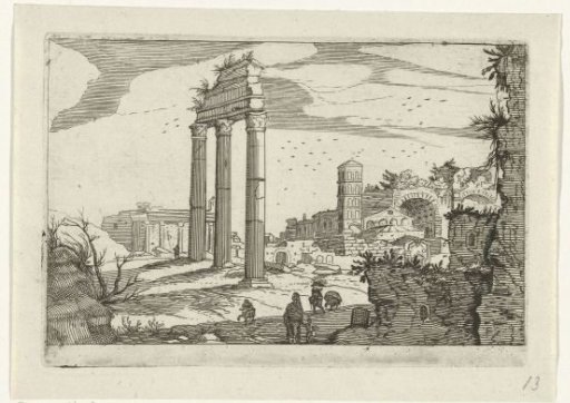 Temple of Castor and Pollux and the Basilica of Constantine