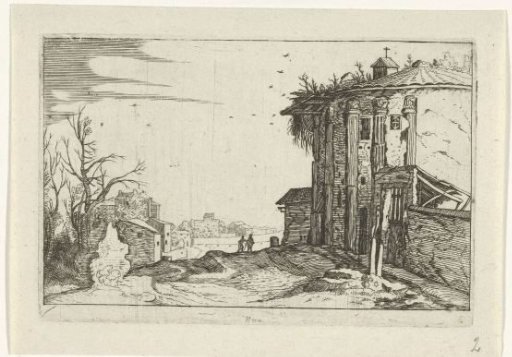 Ruin with Corinthian Columns