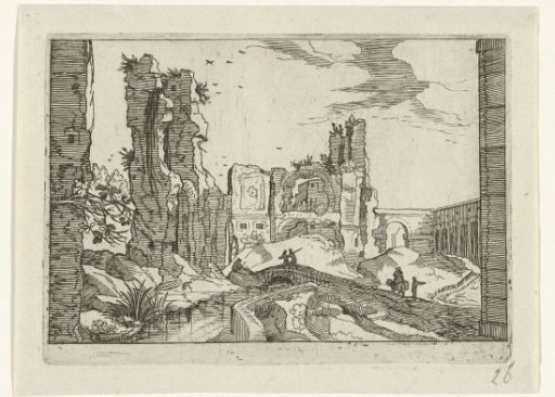 Landscape with Gate and Ruin