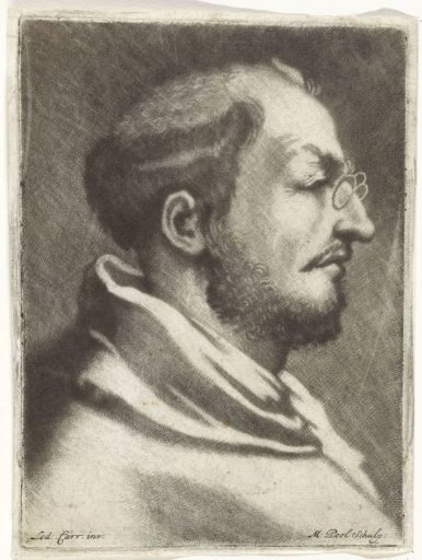Monk with a Pince-nez in Profile
