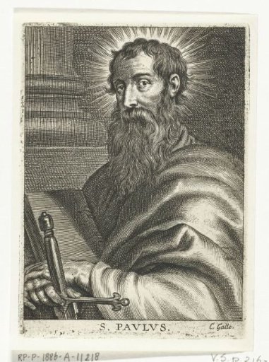 Saint Paul with a sword