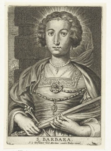 Saint Barbara with sword
