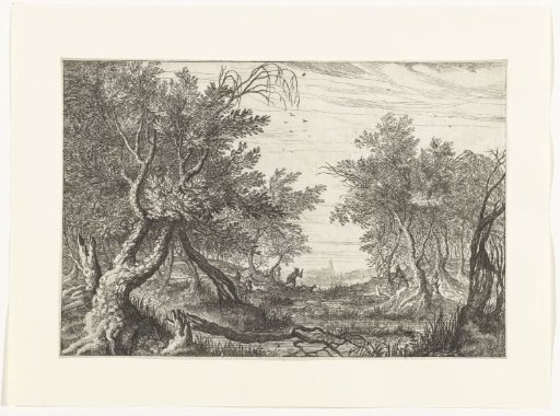 Deer Hunt In A Marsh