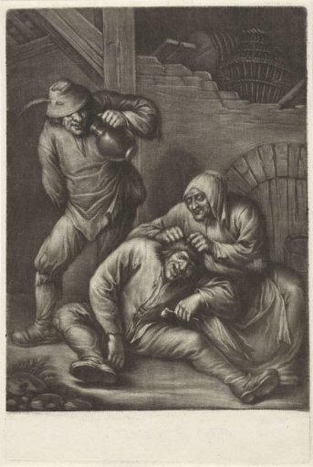 A Woman Listening to a Man