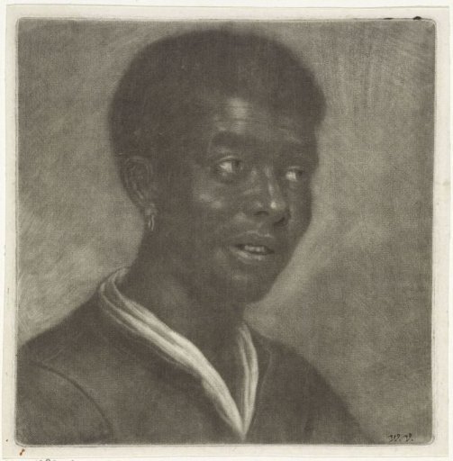 Bust of a Black man