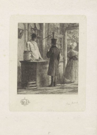 Interior of a shop