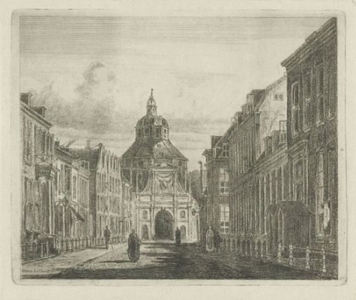 View of the Wittevrouwenpoort in Utrecht