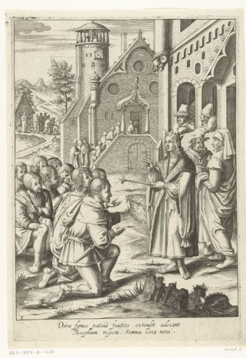 Ten brothers of Joseph come to Egypt