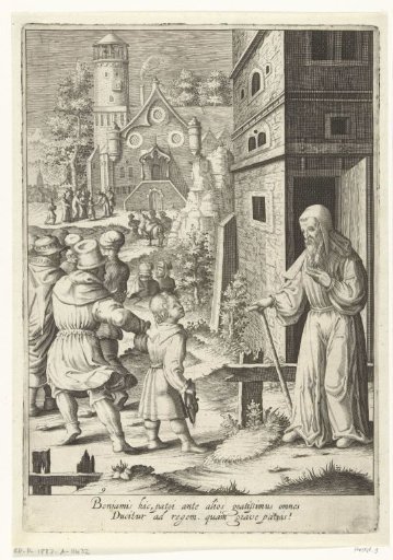 Joseph's brothers depart with Benjamin for Egypt