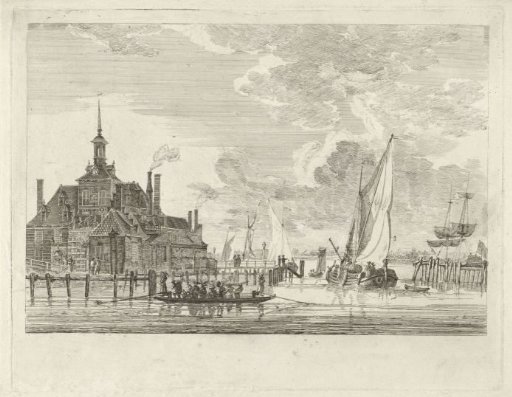 Old Hoofd Gate at Rotterdam