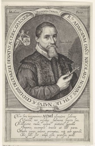 Portrait of Nicolaas Nomius
