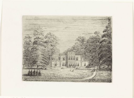 View of an estate at Baarn