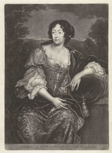 Portrait of Isabella d'Orleans, Duchess of Guise
