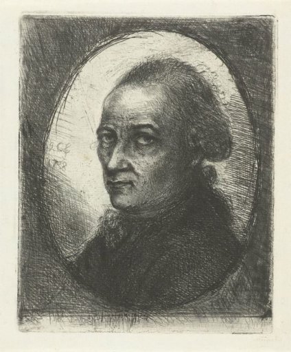Self-portrait of Jan Chalon