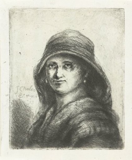 Woman with hood