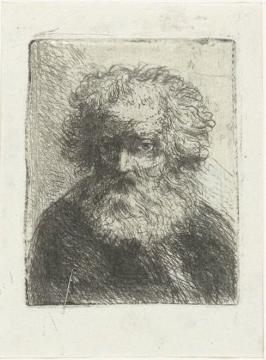 Old man with a beard