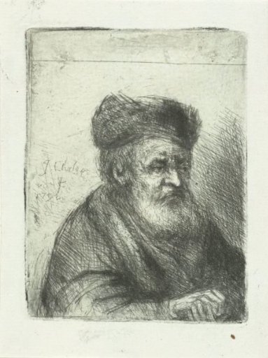 Old man, his hands folded