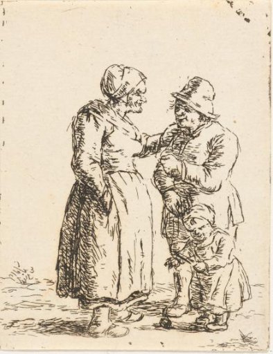 Peasant with Family