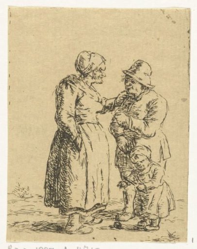 Peasant with Family