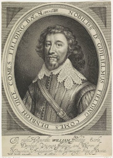 Portrait of William Fielding, 1st Earl of Denbigh