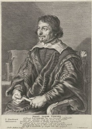 Portrait of Joost van den Vondel