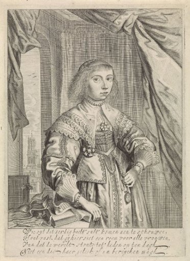 Portrait of Anna Maria van Schurman