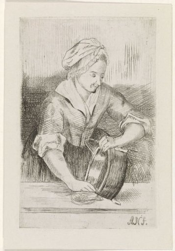 Woman with Kettle