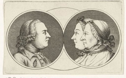 Portraits of Caspar Philips Jacobsz., his wife Margaretha Elisabeth Konsé-Philips and their daughter Anna Elisabeth Philips