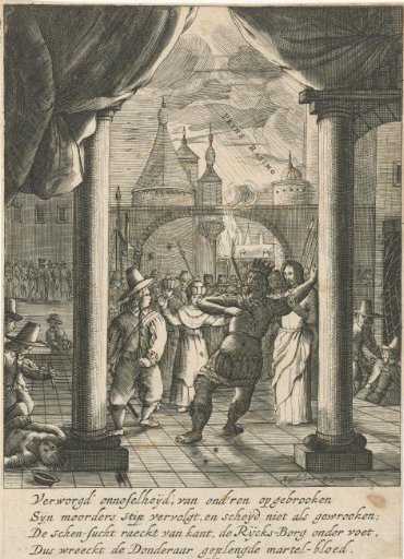 Frontispiece for a tragedy