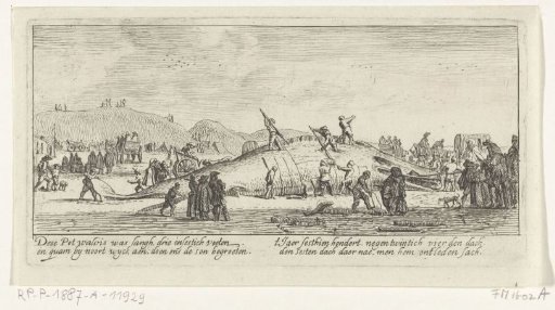 Whale Stranded at Noordwijk, 1629