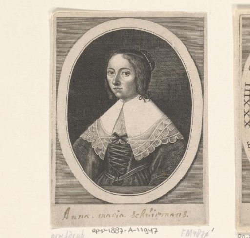Portrait of Anna Maria van Schurman