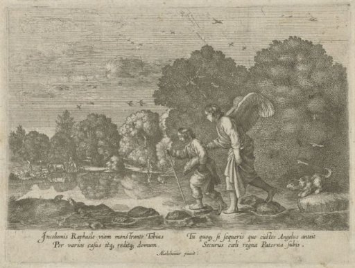 Tobias and the Angel by a River