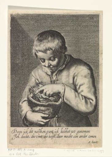 Boy with a Bird's Nest