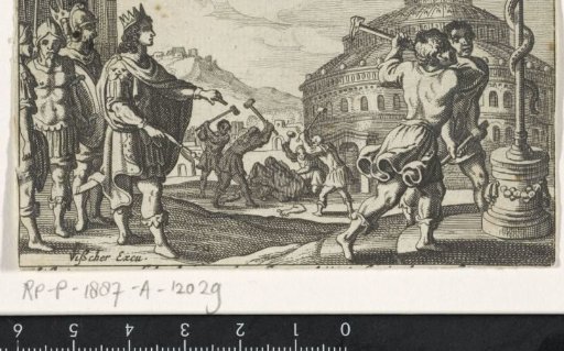 Hezekiah Destroys the Idols and the Brazen Serpent