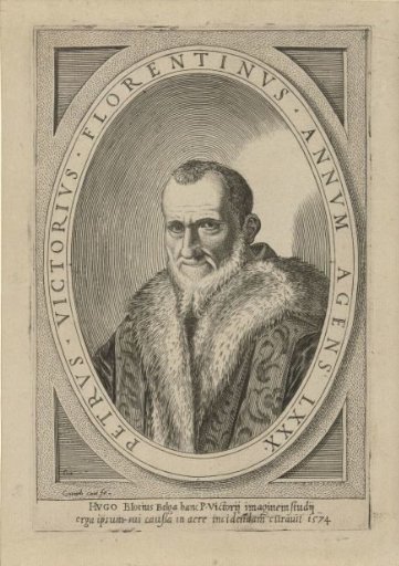 Portrait of Pietro Vettori