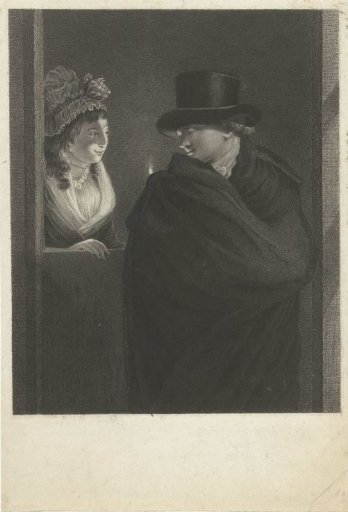 Two Lovers at the Door