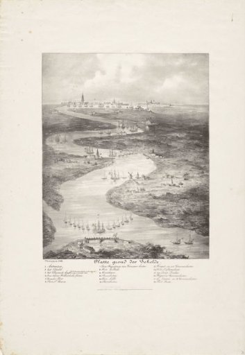 Course of the Scheldt from Fort Bath to Antwerp, 1832