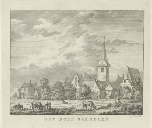 View of the Village of Harmelen