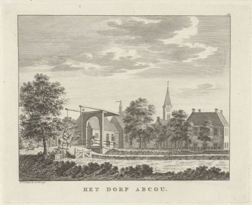 View of the Village of Abcoude