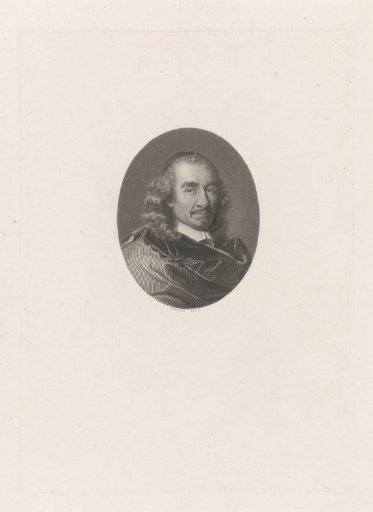 Portrait of the playwright Pierre Corneille