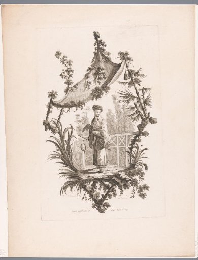 Woman with a falcon