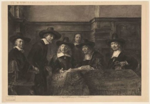 The Wardens of the Amsterdam Cloth-Dyers' Guild, Known as 'The Staalmeesters'