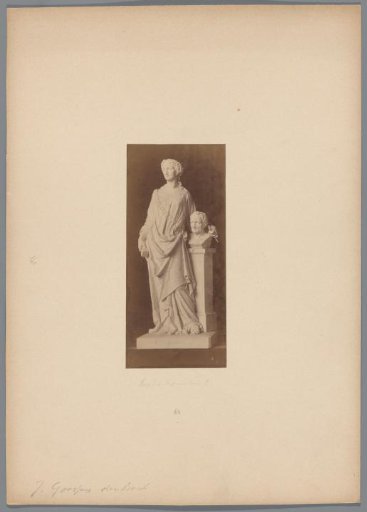 Photographic reproduction of the sculpture The Art of Sculpture by Jacques Goossens