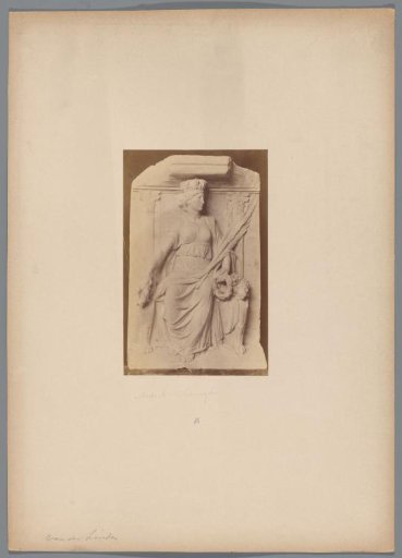 Photographic reproduction of the sculpture The Dutch Maiden by Gérard van der Linden