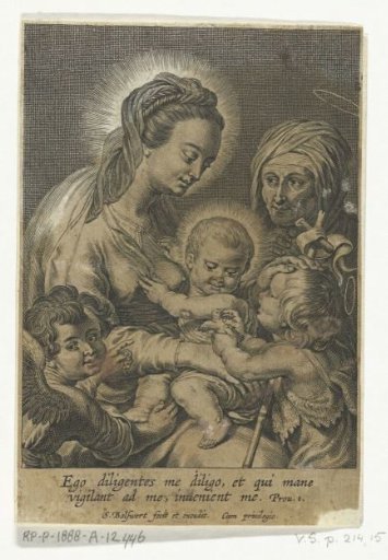 Mary with Child and John the Baptist as a child with Anne