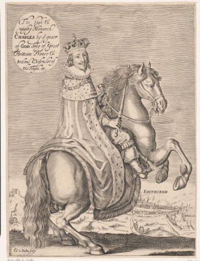 Equestrian portrait of Charles I, King of England