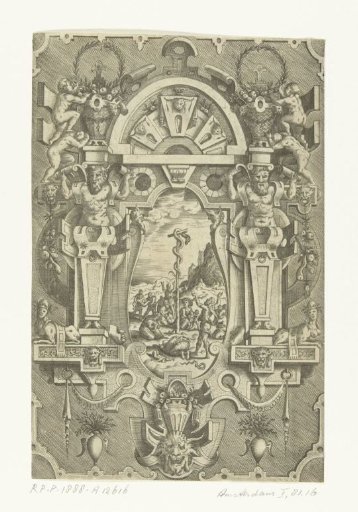 The erection of the brazen serpent