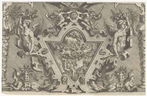 The fall of Phaeton and the metamorphosis of the Heliades into poplars