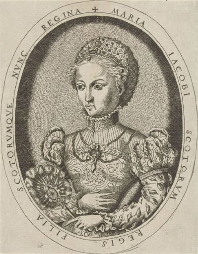 Portrait of Mary I Stuart, Queen of Scotland