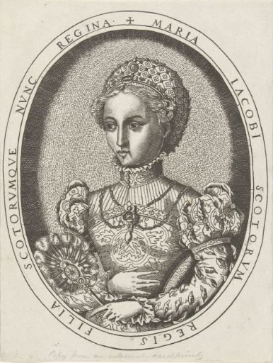 Portrait of Mary I Stuart, Queen of Scotland